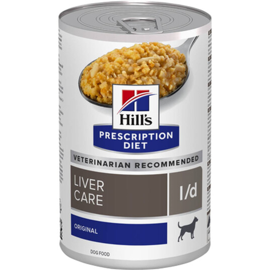 Hill's Prescription Diet l/d Leverpleie Fôr til Hund 370 g x 12 - Våtfôr Hill's Prescription Diet l/d Leverpleie Fôr til Hund 370 g x 12 - Våtfôr
