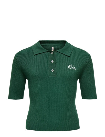 Kids Only Kognatascha Ss Polo Shirt Knt Green 146 152
