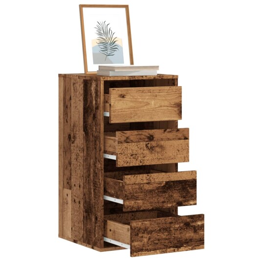 Kommode gammelt tre 40x41x76 cm konstruert tre Kommode gammelt tre 40x41x76 cm konstruert tre