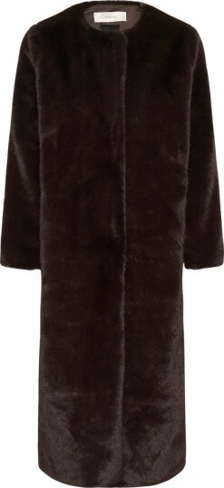 InWear Zabelleiw Long Coat   CHOCOLATE BROWN   32