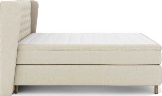 Select No 6 Komplett Sengepakke 210x210 Fast Lateks/Memory Beige/Kobberben