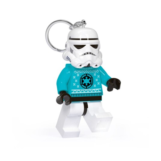 LEGO LED Nøkkelring Med Stormsoldat I Julegenser
