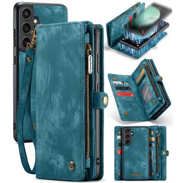 Samsung Galaxy S23 FE Caseme C30 Multifunksjonell Lommebok-deksel Blå