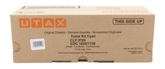 Utax 4472610011 - Laser toner Blå Utax 4472610011 - Laser toner Blå