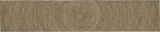  Områdetepper Naturlig og svart 80 x 400 cm Jute
