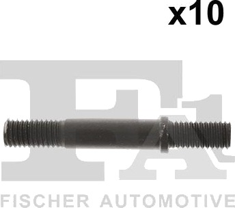 Skrue, avgassbend FA1 985-08-088.10