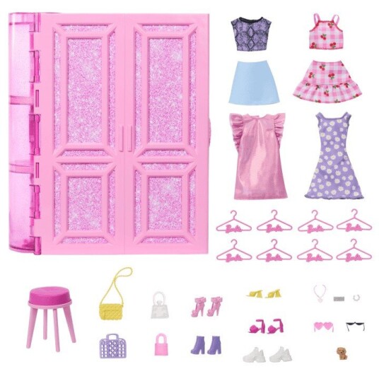 Barbie Dream Closet Playset and Accessories
