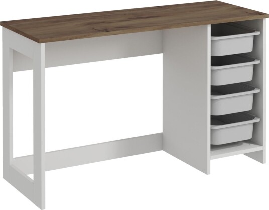 Branik Skrivebord 120x73x45 cm - Antikk valnøtt