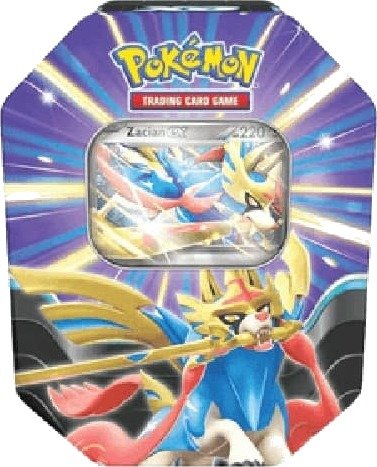 Pokemon Slashing Legends Tins: Zacian ex Tin