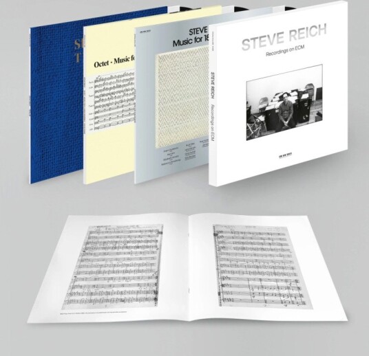 Steve Reich Recordings On Ecm Box Set Vinyl