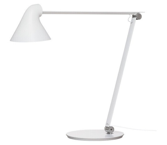 Louis Poulsen - NJP Bordlampe m/Fot 3000K Hvit - Lampemesteren