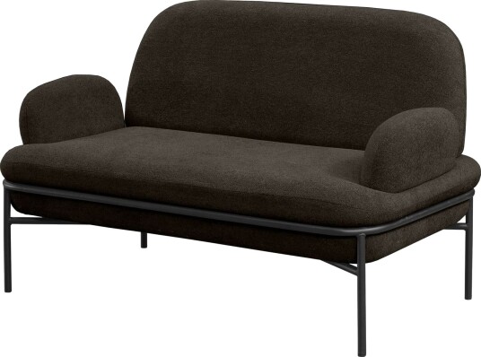 Zyricus 2 seters sofa Teddy Antrasitt