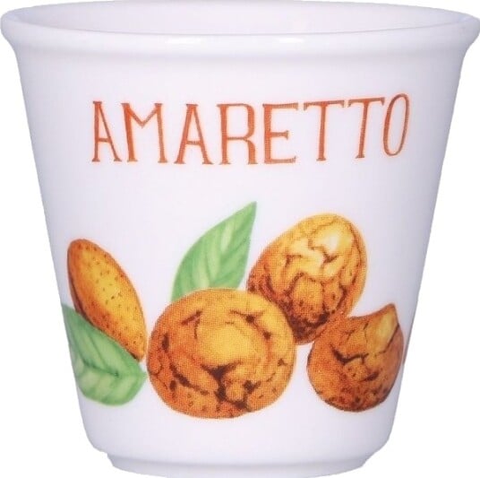 La Porcellana Bianca 6 Amaretto Glass 75 Ml