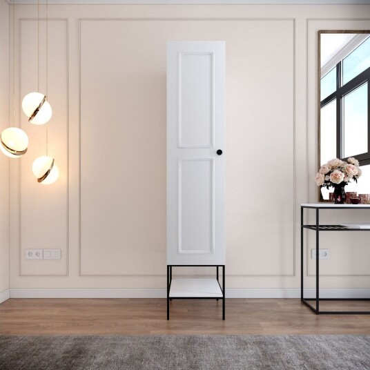 Elesham Garderobe 50x42 - Hvit