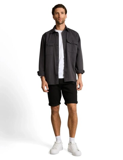Tom Tailor Ttjosh Regular Shorts - Black - 30