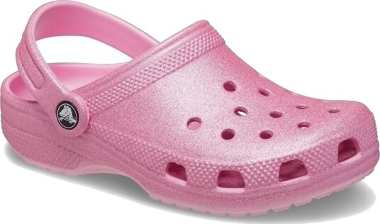 Crocs Pink Tweed Glitter Classic Glitter Clog 36-37 Crocs Pink Tweed Glitter Classic Glitter Clog 36-37