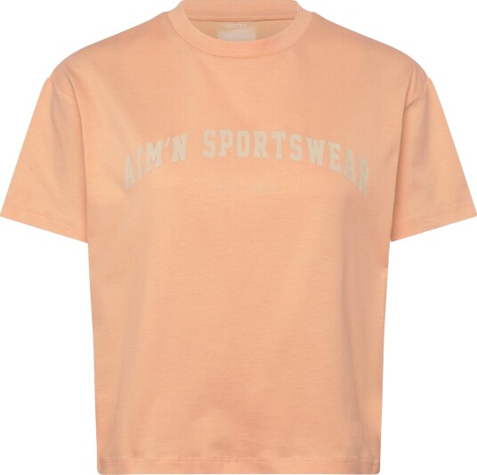 aim´n Varsity Boxy T Shirt   Coral   S