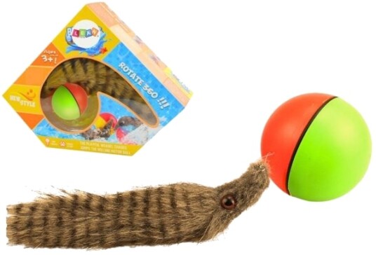 Leantoys Plysj Leketøy Med Fluffy Ilderhale Interaktivt For Bading
