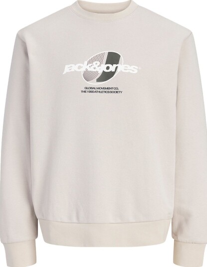 Jack & Jones Collegegenser JcoClub Dove Jack & Jones 10 år (140) Collegegenser Beige