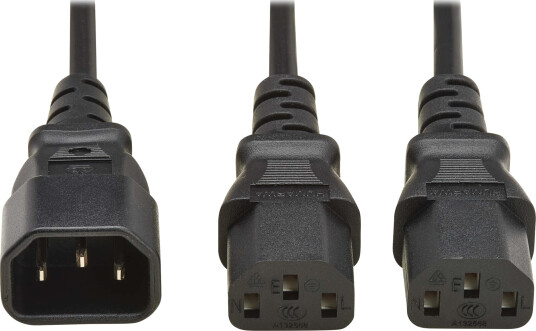 Eaton POWER CABLE C14 TO 2XC13 Eaton POWER CABLE C14 TO 2XC13