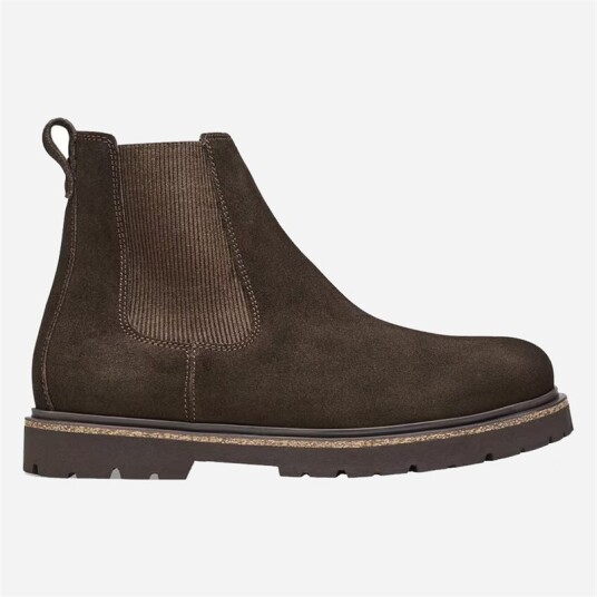 Highwood Slip On Men Suede Leather Mocha