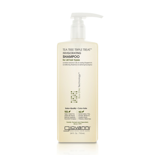 Giovanni tea tree triple treat shampoo 710 ml