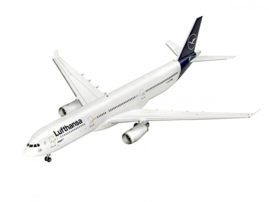 Revell 03816 Airbus A330-300 Lufthansa New Livery Modelfly byggesæt 1:144