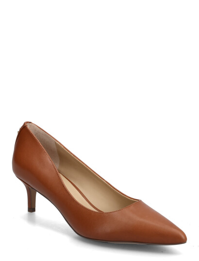 Lauren Ralph Lauren Adrienne Leather Pump Brown 39 Lauren Ralph Lauren Adrienne Leather Pump Brown 39