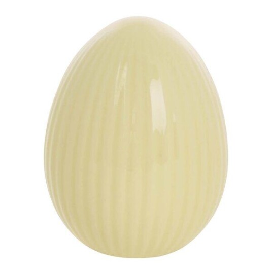 Lene Bjerre Delinne dekorasjon egg 7,7 cm gul Lene Bjerre Delinne dekorasjon egg 7,7 cm gul