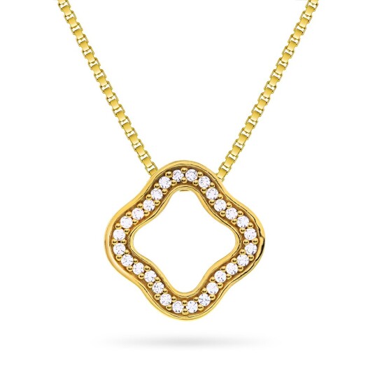 Pan Jewelry, Smykke i 925 forgylt sølv med zirkonia