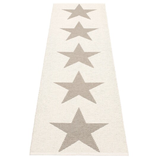 Pappelina Viggo matte 70x250 cm one mud / vanilla