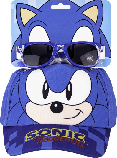 Sonic Caps & Solbriller Blå
