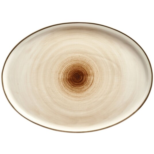 Vega Serveringsfat Limaro oval 36x26x2.5 cm  Brun 2 Stykk / Forpakning