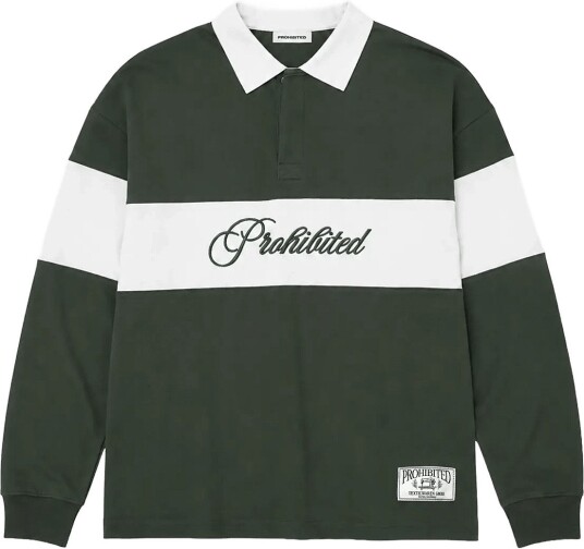 Prohibited Back In The Days Polo   Green   M