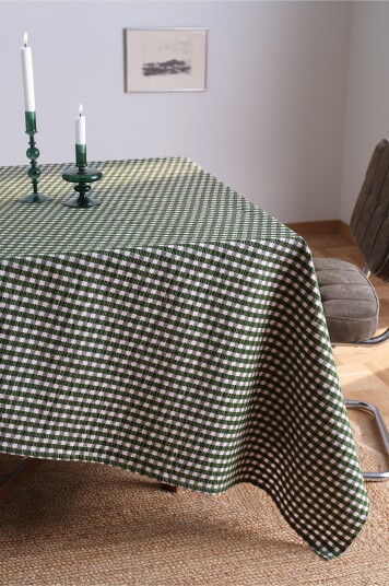 Jotex Duk i Seersucker Grønn/rosa SOFIE 223229002300