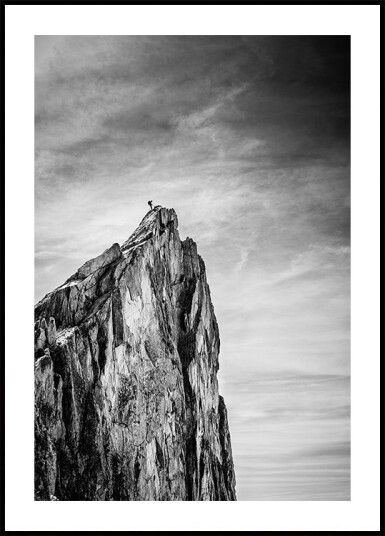 Balancing between Earth and Sky  Poster Plakat / 30x40cm