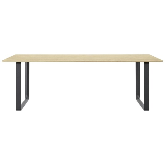 Muuto 70/70 Bord 90x225 cm Eikefiner / Sort