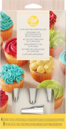 Wilton Muffins dekoreringssett f/ cupcakes 12 deler Wilton Muffins dekoreringssett f/ cupcakes 12 deler