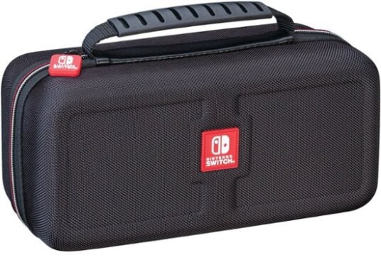BigBen Interactive Official Traveler Deluxe System Case - Black Nintendo Switch