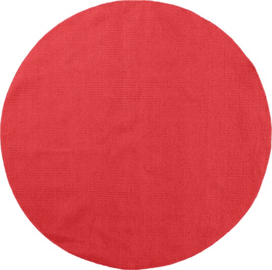 Runde tepper Hamilton Flame Scarlet Størrelse: Ø 120 cm