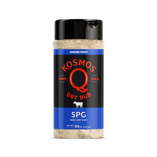 Kosmos Q Kosmo"s Q SPG Rub Salt Pepper and Garlic! Kosmos Q Kosmo"s Q SPG Rub Salt Pepper and Garlic!