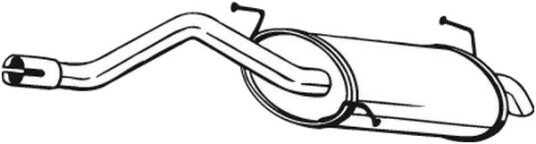 Bakre eksospotte BOSAL 154 191 Bakre eksospotte BOSAL 154 191