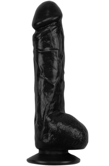 Orgasm Stealer Dildo Black 22 cm