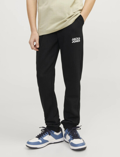 Jack & Jones Jpstgordon Jjnewsoft Sweat Pant Sn Mni Black 116
