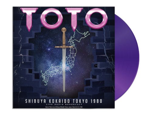 Toto Shibuya Kokaido Tokyo 1980 (Live Radio Broadcast) LP/Vinyl Toto Shibuya Kokaido Tokyo 1980 (Live Radio Broadcast) LP/Vinyl