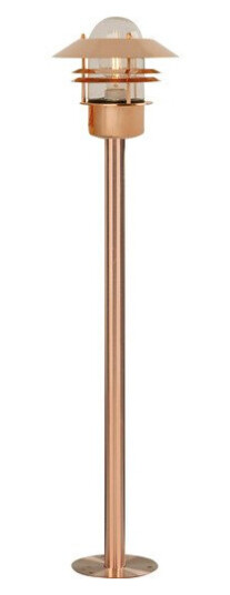 Nordlux Blokhus stolpe 92 cm E27 IP54 - Kobber Nordlux Blokhus stolpe 92 cm E27 IP54 - Kobber
