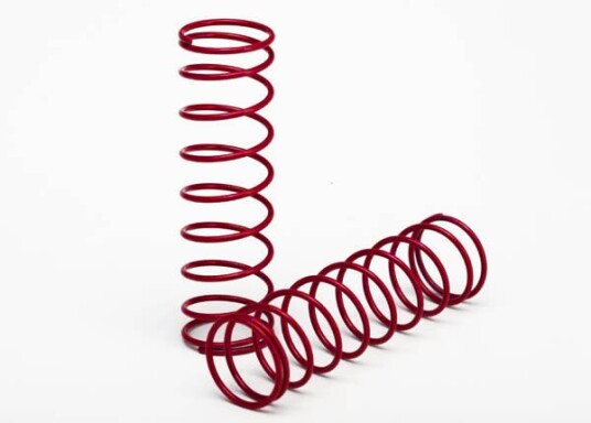 Traxxas 3758R Springs front red 2 Traxxas 3758R Springs front red 2