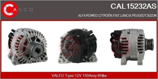 Dynamo CASCO CAL15232AS