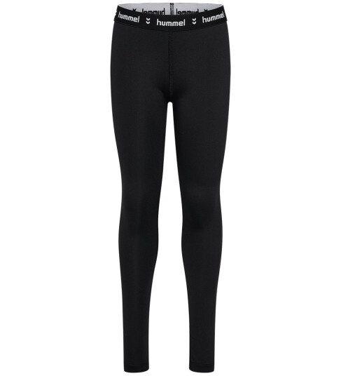 Hummel Black Pulse Mid Waist Strømpebukser 104 Hummel Black Pulse Mid Waist Strømpebukser 104