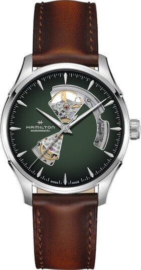Hamilton Jazzmaster Open Heart Auto H32675560 - Herre - 40 mm - Analog - Automatisk - Safirglass